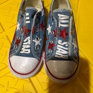 Converse Kids All Star Denim Sneakers. Toddler 9